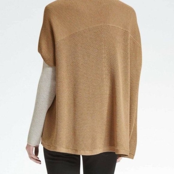 Banana Republic open sweater poncho - Picture 2 of 7
